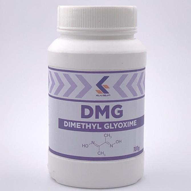 Dmg Dimethyl Glyoxime / Dimethylglyoxime 100Gr C2H8N2O2 Terlaris