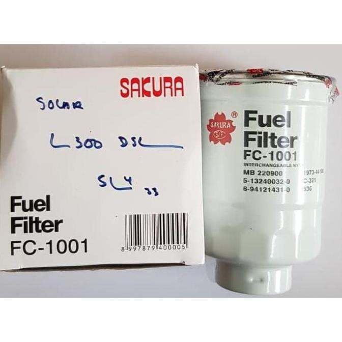 Filter Solar / Fuel Filter / Saringan Solar L300 / Kuda Merk Sakura