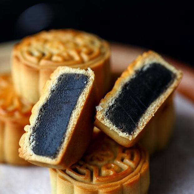 Filling Tausa Wijen Hitam Black Sesame Paste Isian Mooncake Roti 1 Kg Terlaris