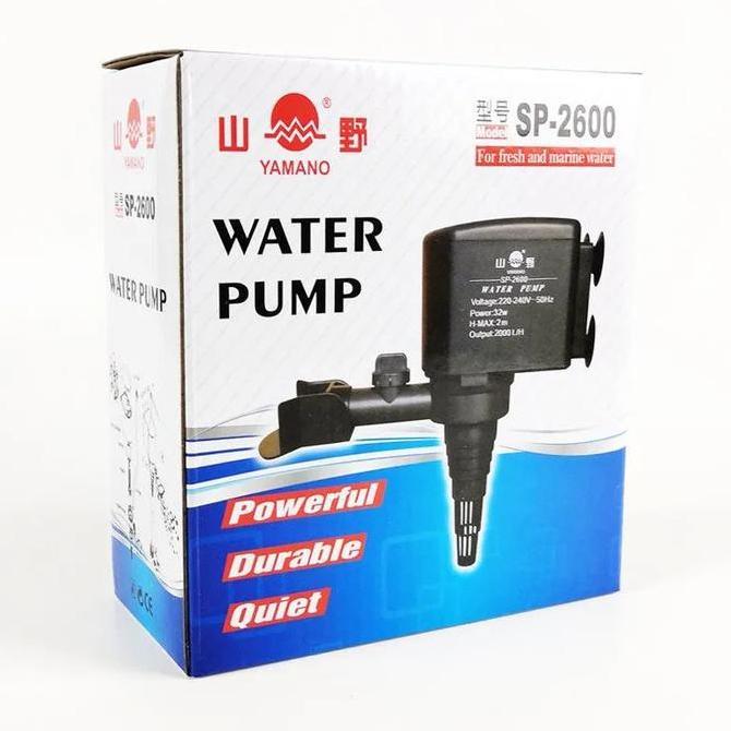 Fisch- Yamano Sp2600 Sp 2600 Sp-2600 Mesin Pompa Aquarium Aquascape