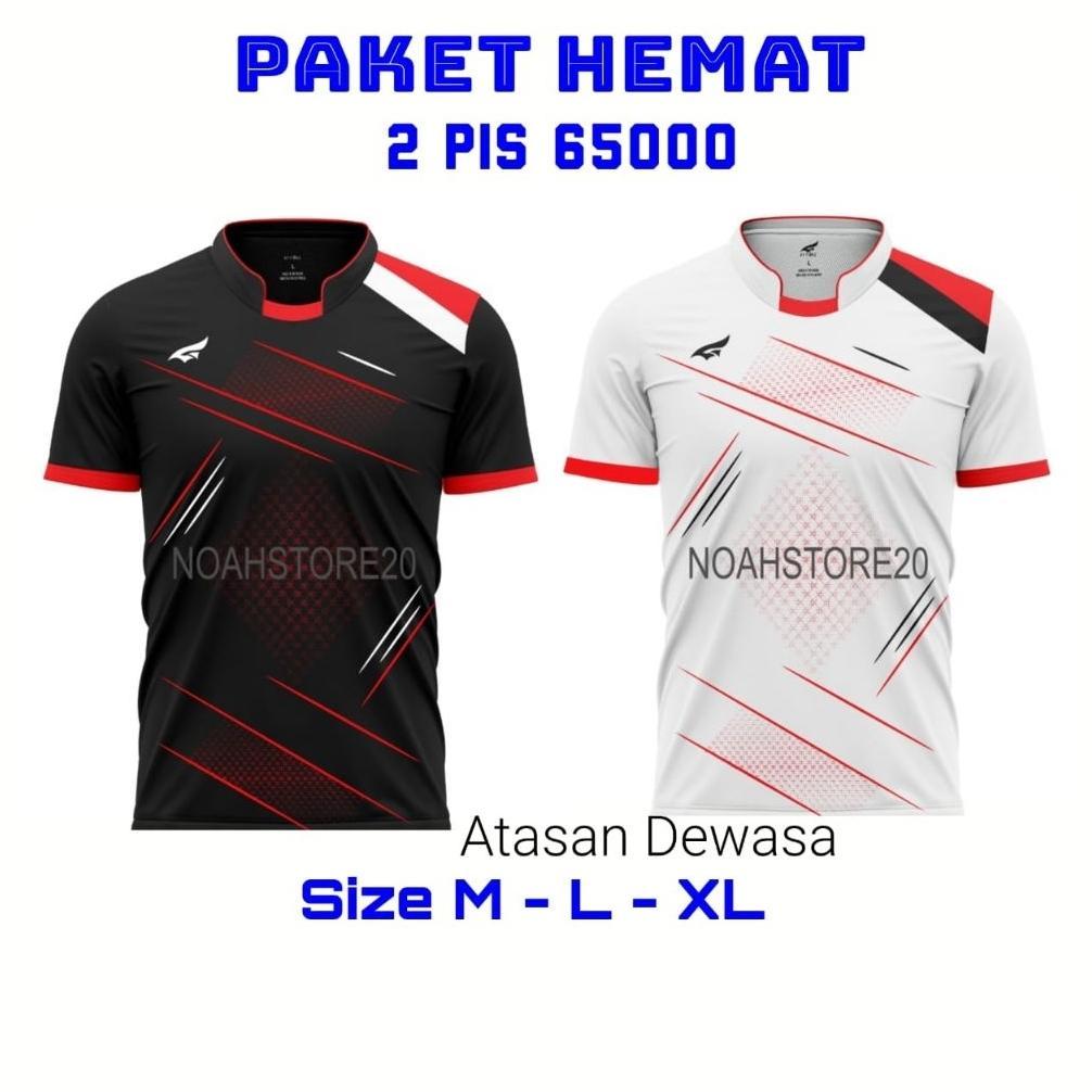 ORIGINAL BAJU BADMINTON KAOS ATASAN OLAHRAGA BOLA VOLI BULUTANGKIS PAKAIAN PRIA/WANITA DEWASA