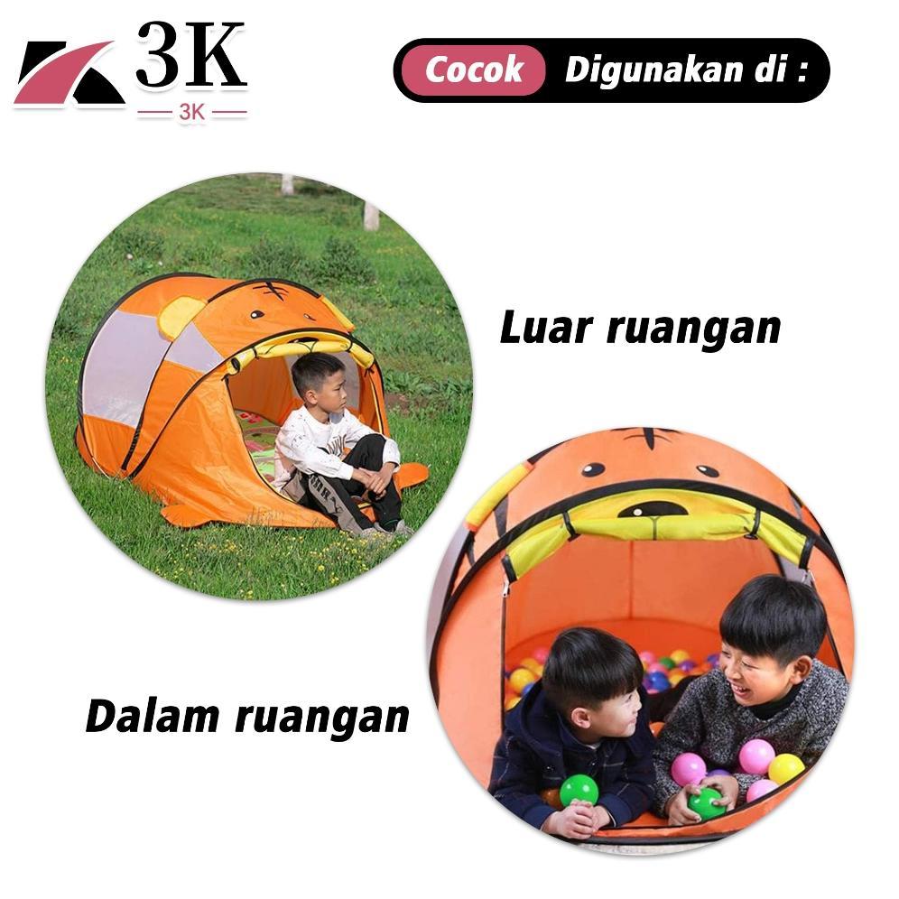 BEST SALE (3K SURABAYA) TENDA ANAK KARAKTER ANIMAL HEWAN CAMPING OTOMATIS LIPAT PREMIUM