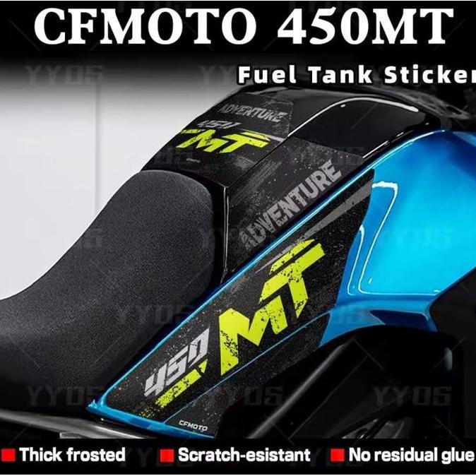 Stiker Tanki Motor Cf Moto 450Mt , Decal Sticker Tank Pad Cfmoto 450 Mt Protector Tank Sticker