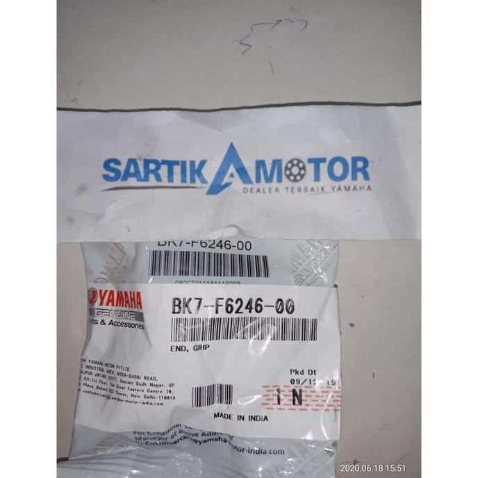 Original End, Grip (Bk61) ( Jalu Stang ) Yamaha R15 V3