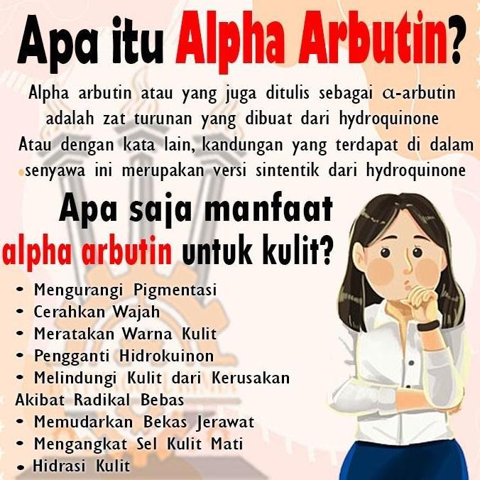 Alpha Arbutin Whitening Powder 100Gram Whitening Agent Kosmetik Grade