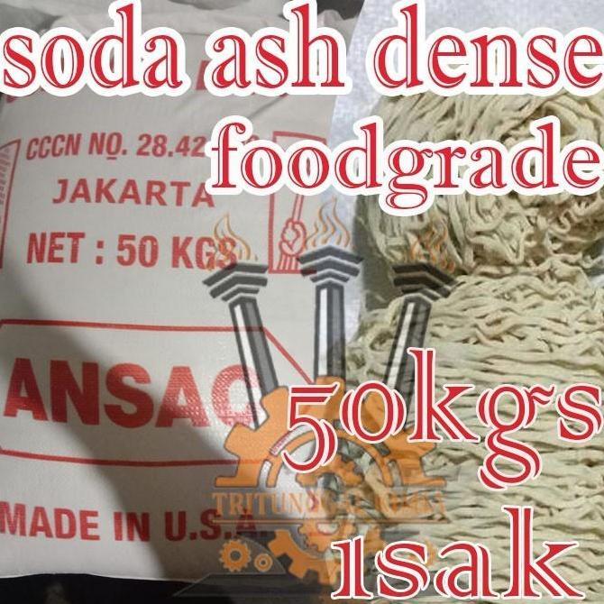 Soda Ash Food Grade Usa Natrium Karbonat Soda Abu Mie Air Abu 1 Sak