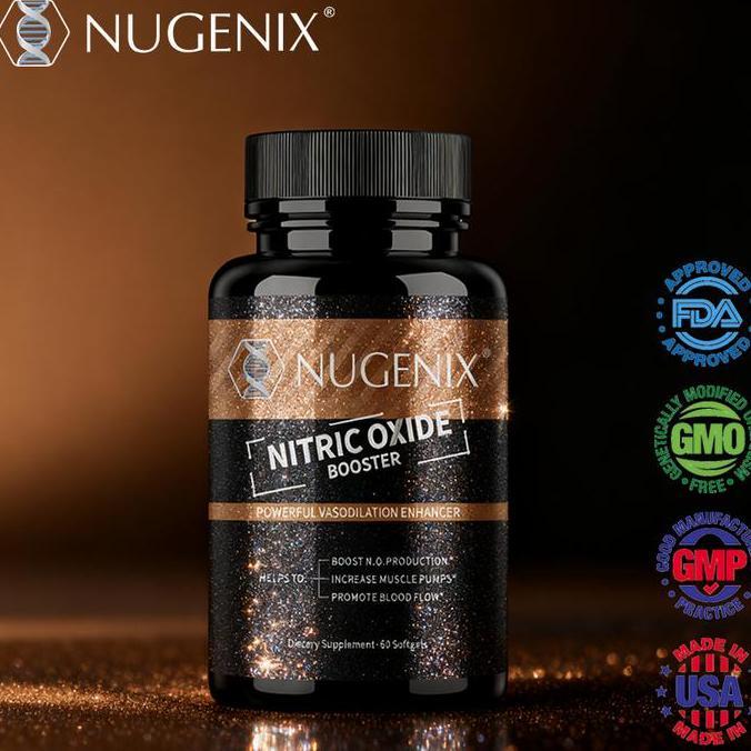 Erganzen- Nugenix Nitric Oxide Booster, Kombinasi L-Citrulline Dan S7 Untuk Pompa Otot Dan Performa 