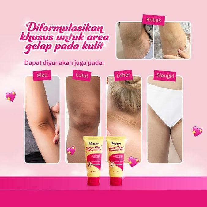 Haut- [Exclusive Live] Honnete Intense Glow Underarm Gel Mencerahkan Ketiak & Area Gelap 5% Niacinam