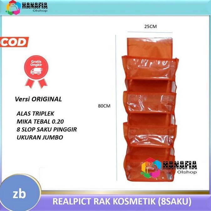 Sunn- Rak Kosmetik Gantung Jumbo / Rak Gantung Polos / Rak Kosmetik Polos / Rak Kosmetik Gantung