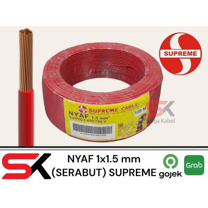 Fastx- Kabel Supreme Nyaf 1X1.5 Mm Supreme