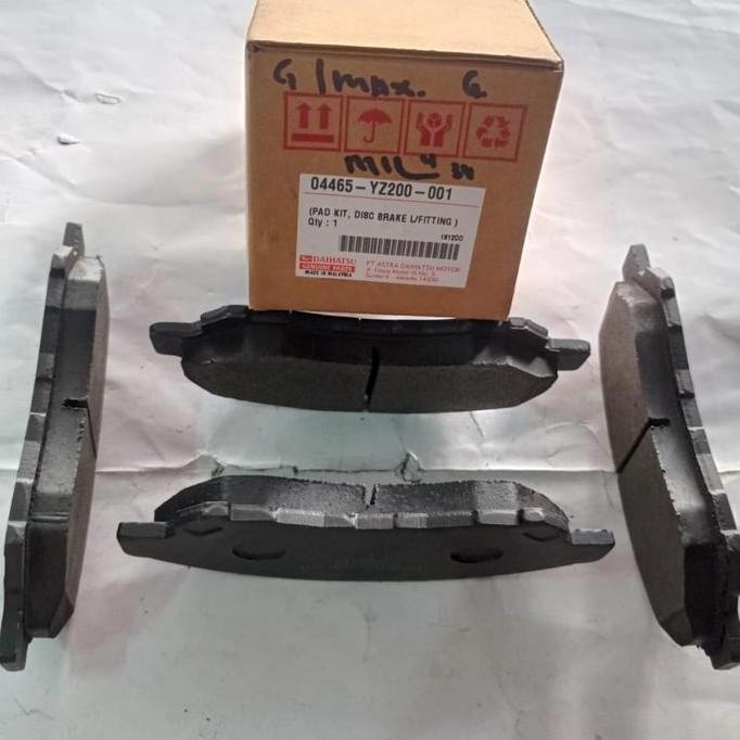 Kampas Rem Depan Daihatsu Grand Max Gran Max Luxio Set Asli Daihatsu