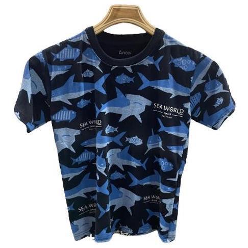 ANCOL BAJU KAOS ANAK SEAWORLD NAVY | Official Merchandise Fashion