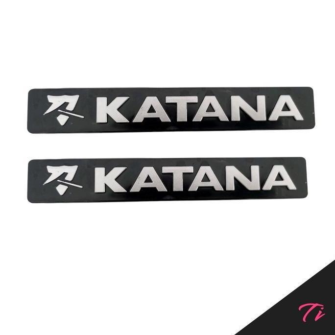 Emblem Logo Mobil Suzuki Katana / Emblem Katana / Tulisan Katana