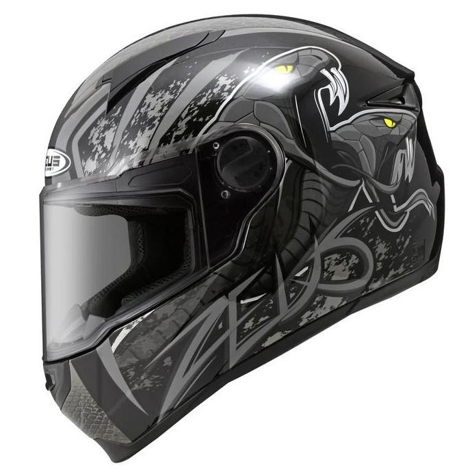 TERLARIS ZEUS ZS811C Z811C AL48 BLACK/DSIL FULL FACE