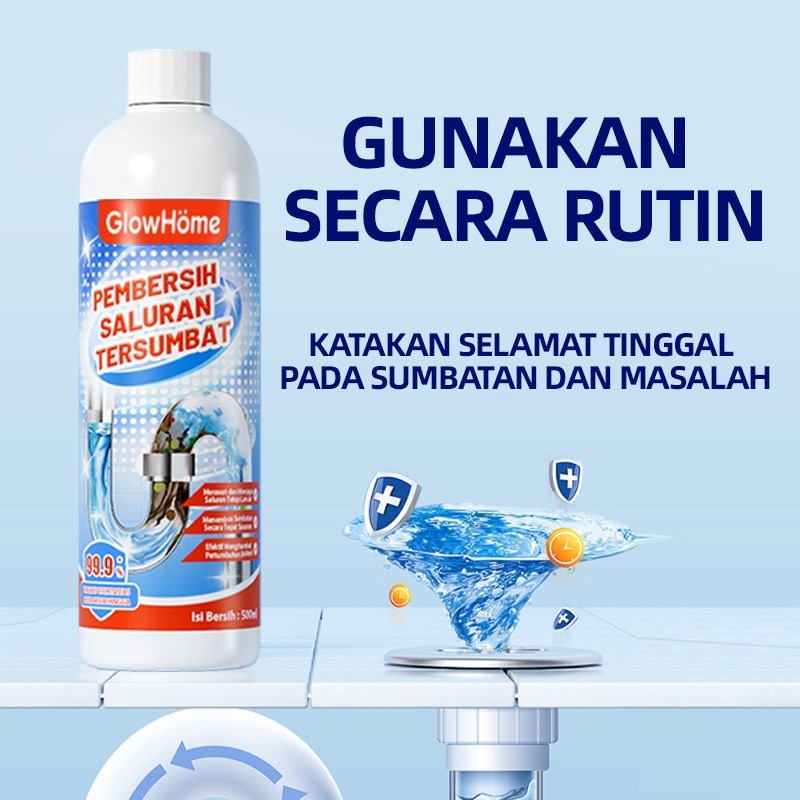 Glow Home | Cairan Anti Sumbat Soeasy 500 Gram - Pelancar Pipa - Anti Sumbat Wc - Cairan Wc Mampet -
