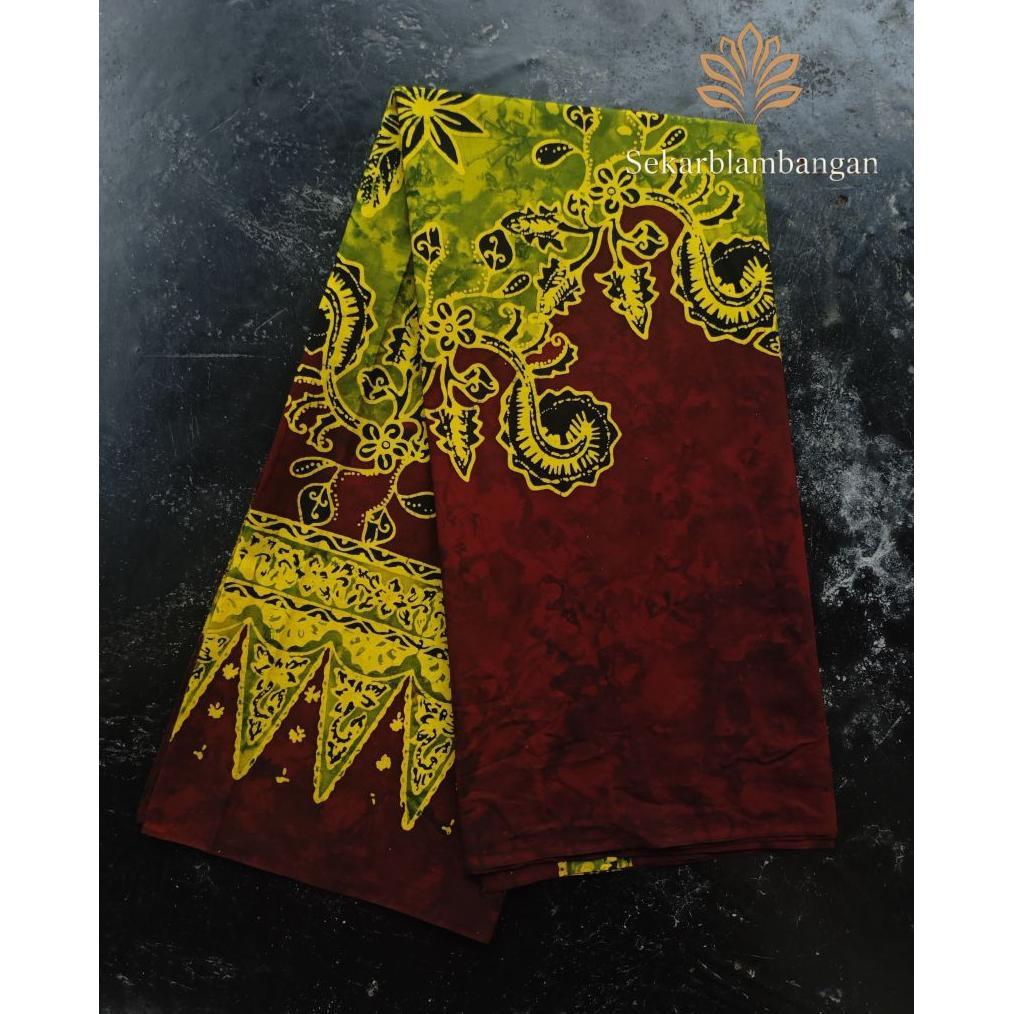 Sewek Batik Cap Banyuwangi Katun Premium Sewek Gandrung Sewu Sewek/Jarik Batik