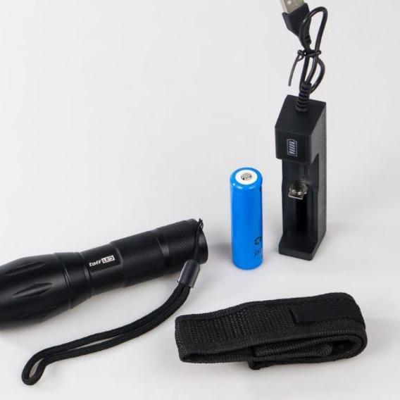 Senter Led Flashlight Cree Xm P50 / Senter Camping Police