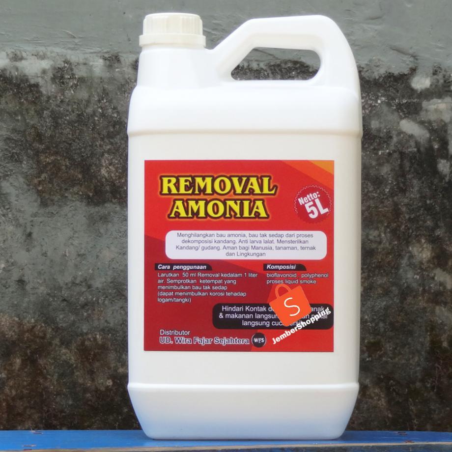 Removal Amonia Basmi & Menghilangkan Bau Amoniak Kandang Broiler Ayam Anjing Hewan Lainnya