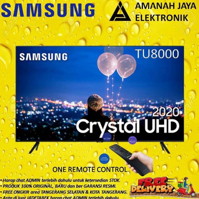 LED SAMSUNG 75TU8000 CRYSTAL UHD 75 INCH SMART TV - UA75TU8000KXXD