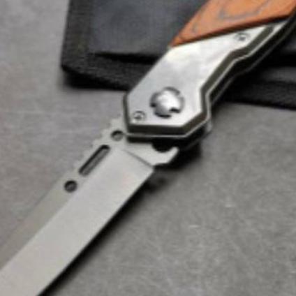 Doom Blade Pisau Lipat Survival Tactical Knife Edc 200Mm