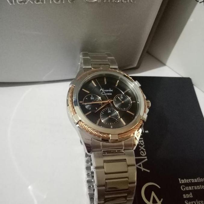 Jam Tangan Wanita Alexandre Christie AC 2841 BF All Stainless
