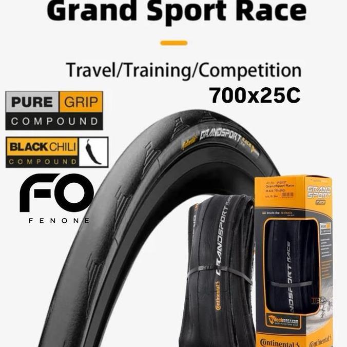 TERLARIS - CONTINENTAL GRAND SPORT RACE 700x25C / TIRE BAN LUAR SEPEDA CONTINENTAL 700x25C