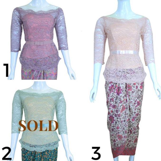 ANGGUN KEBAYA - Kebaya Dahlia | Kebaya Sabrina Brokat | Kebaya Wisuda | Kebaya Remaja | Kebaya Simpe