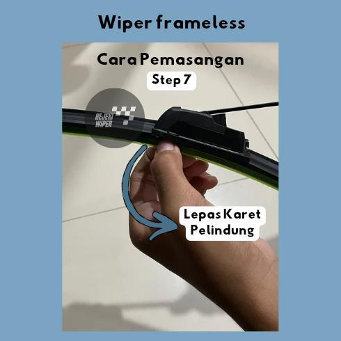 Hot Deals Wiper Espass Frameless Wiper Espass 1 Set Sepasang Aksesoris Mobil