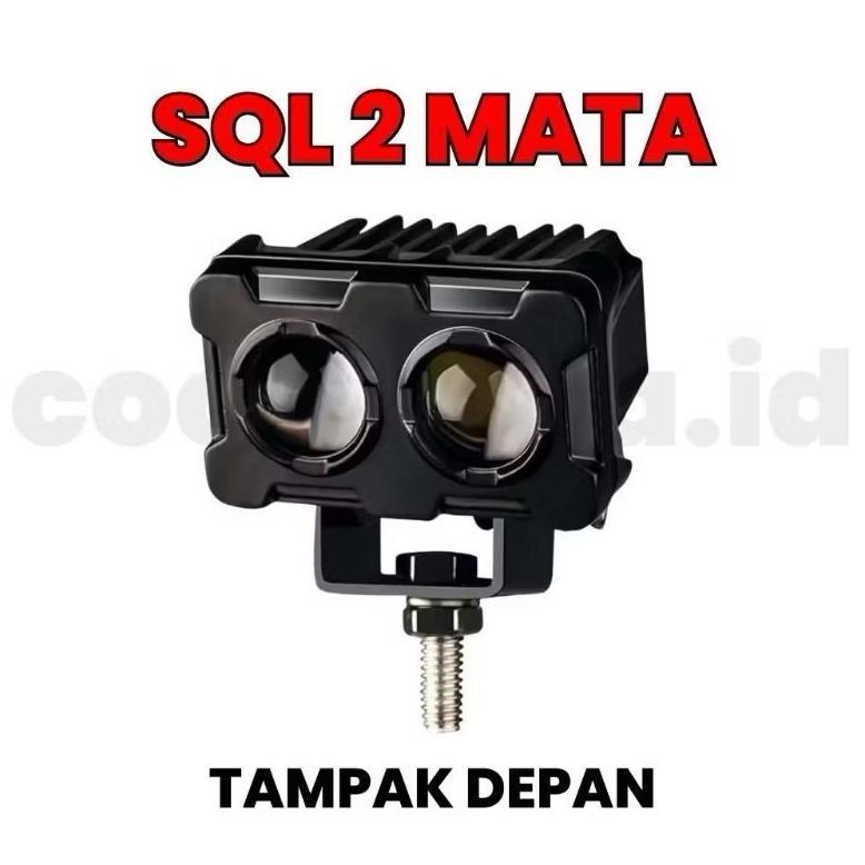 Grade Ori Promo Lampu Tembak Sorot Led Laser 2 Mata Model Slim Lampu Sorot Led Lampu Tembak Sql 2 Ma