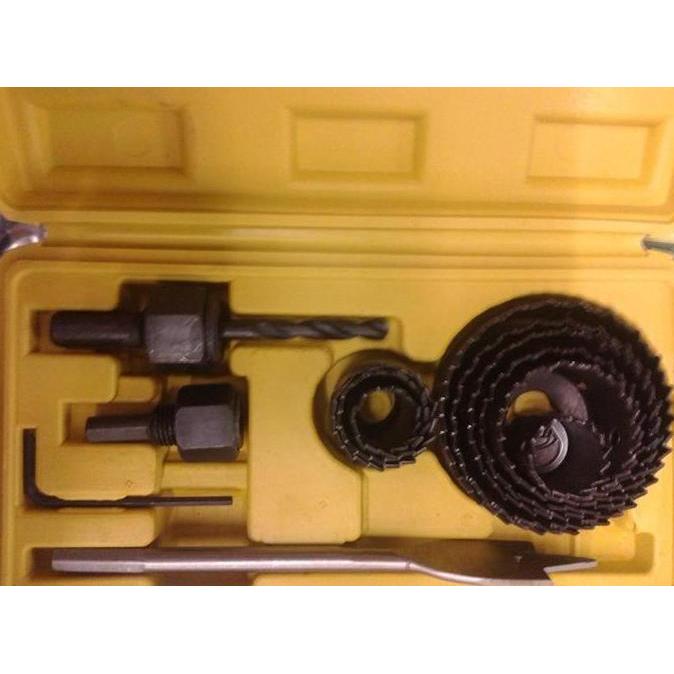 PYLANTUS hole saw set 13 pcs Vitatools / hole saw kit / hole saw kayu set