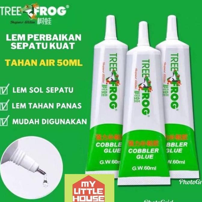 CRAINI TREE FROG Lem Sepatu Kuat INSTANT / Lem Sepatu Tahan Air / Lem Sepatu Baihere Super KUAT Pere