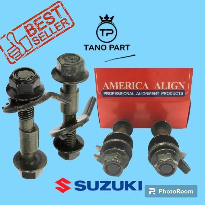 BAUT CHAMBER SPOORING AMERICA ALIGN MOBIL SUZUKI CARRY FUTURA 2 PCS CAR ASLI
