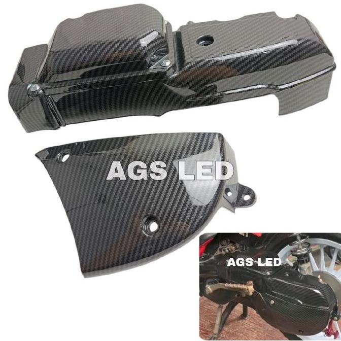 COBER TUTUP CVT MIO SPORTY MIO SMILE MIO LAMA 2008-2012 KARBON CARBON ZOROT TUTUP CVT MIO SPORTY CAR