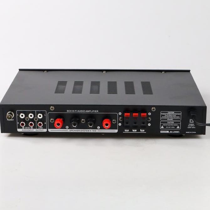 COLOCAS Sunbuck Audio Amplifier Bluetooth DAC Home Stereo 5 Channel - DAC Home Stereo Amplifier - AV