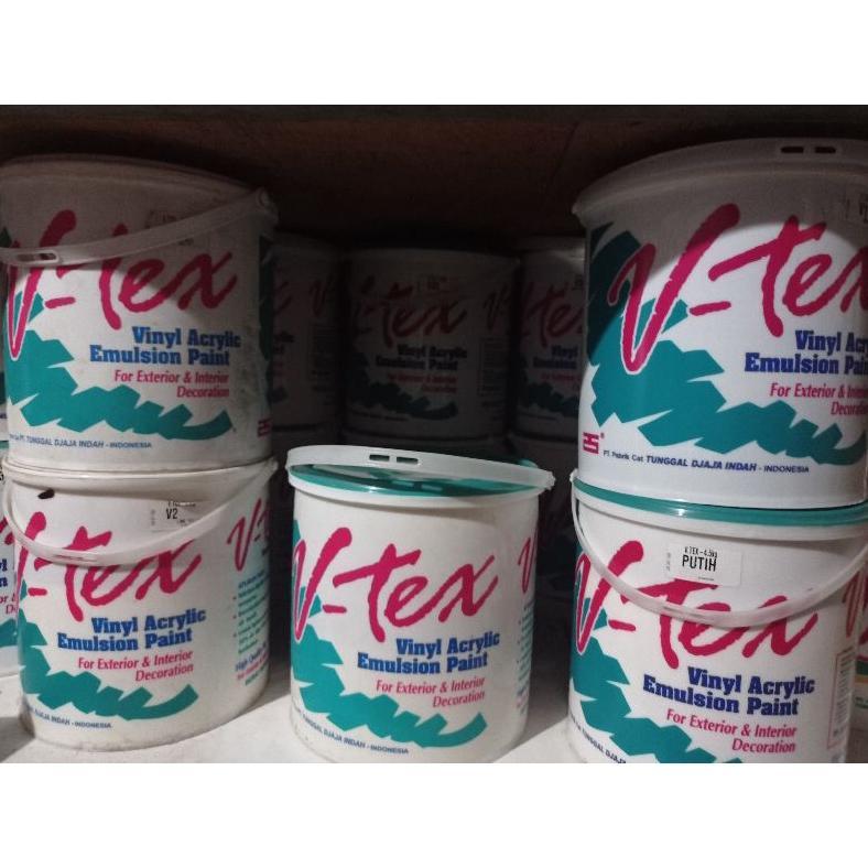Cat Tembok V-tex Galon 4.5 kg Aneka Warna