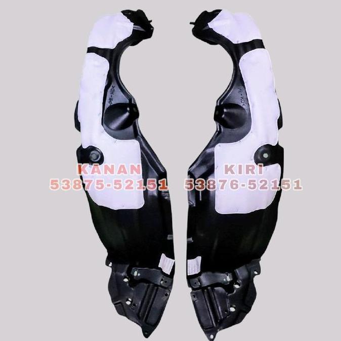 LINER YARIS 2012-2013 / LINER FENDER YARIS BAKPAO 2012-2013 / LINER SPAKBOR DEPAN YARIS BAKPAO / LIN