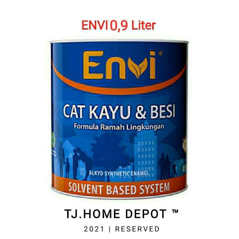 Cat Kayu dan Besi Envi 0,9 Liter ENVI Cat Minyak Indaco 1 Kg