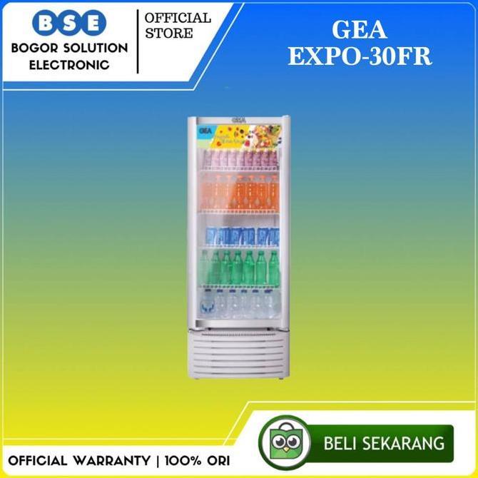 DIsplay Cooler Showcase 4 Rak GEA EXPO-30FR 231 Liter Kulkas Showcase GEA Expo30