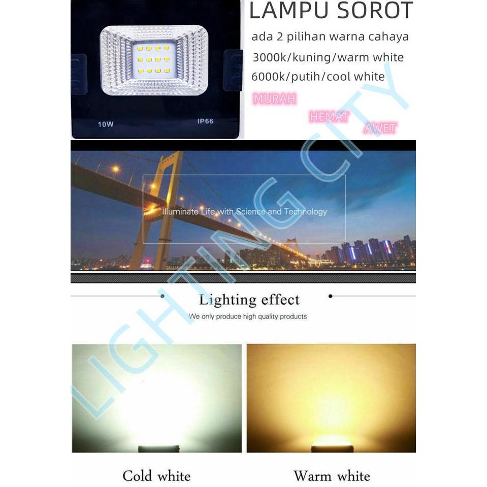 Leggero- Lampu Sorot Led Lampu Tembak Floodlht Lampu Lapangan