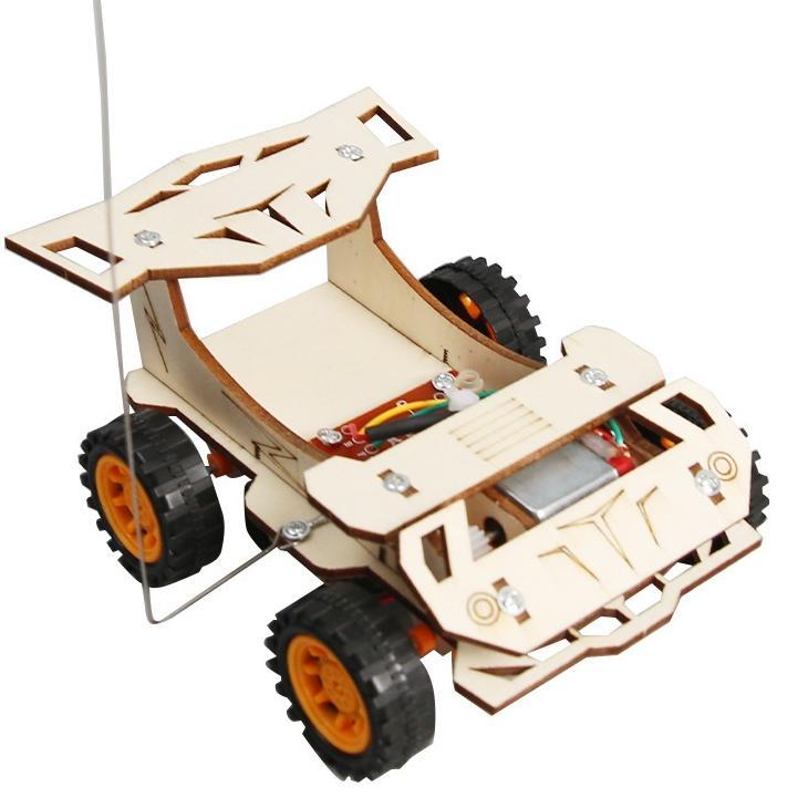 NEW DEALS Mainan Edukasi Sains Interaktif DIY Hadiah Mobil Remot RC Remote Car Sport Tamiya Rakit Ed
