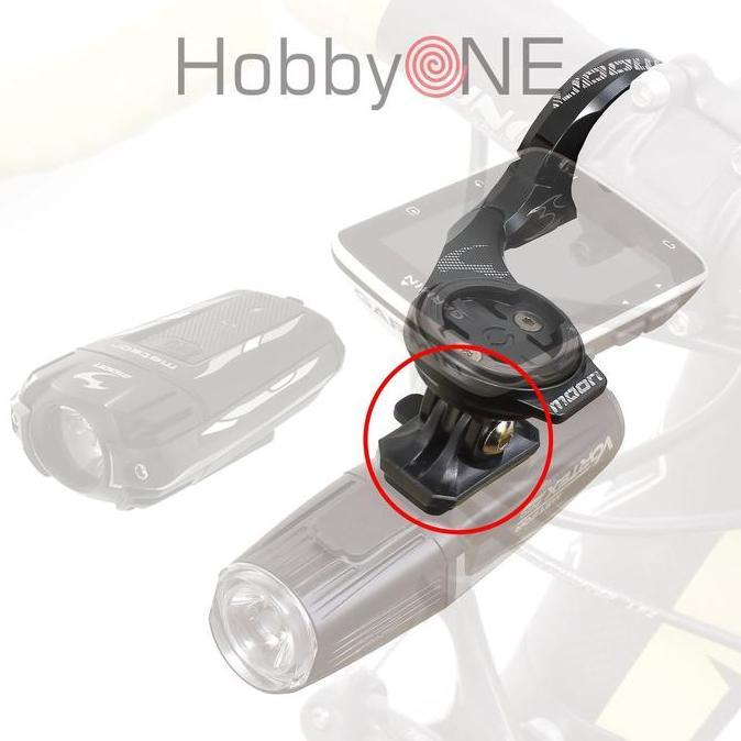 Moon Front Light Adapter RB-28 For Go Pro Mount - Garmin Wahoo