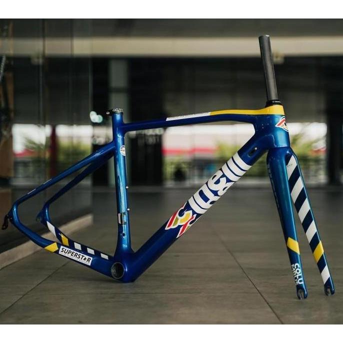 Cinelli Superstar Carbon Road Frameset Green Eyes