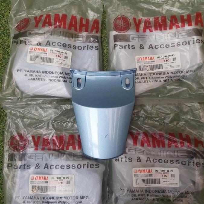 Sambungan Body Pad Body Cover Tail Mio Old Sporty Biru Muda Biru Telor Asin Ori Ygp Kode 5Tl-P3 Rest