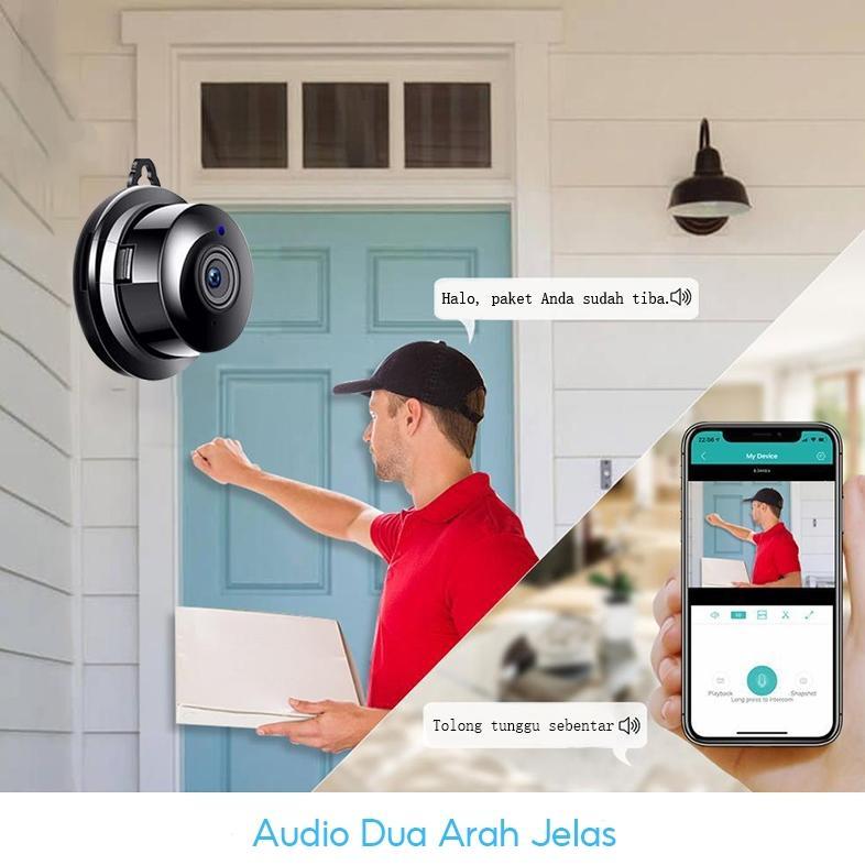 SANLOSHOP V380 J2 CCTV KECIL HD KAMERA TERSEMBUNYI KAMERA CCTV MINI IP CCTV CAMERA KAMERA KEAMANAN M