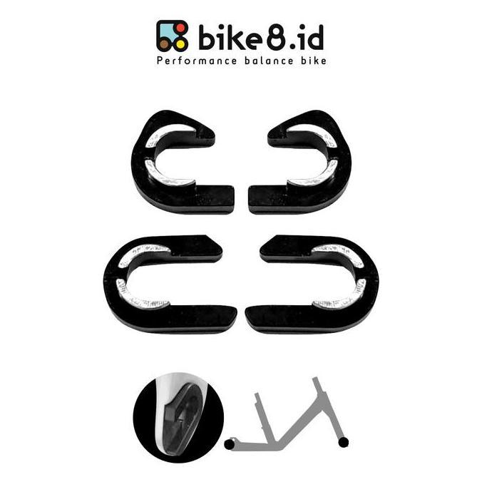 BIKE8 Frame Carbon Mount Adapter Balance / Push Bike