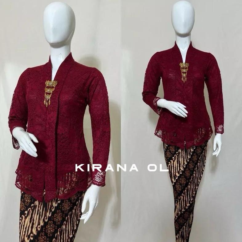 Promo Kirana Ol - Kebaya Modern - Kebaya Brokat Busui Modern - Kebaya Pesta - Kebaya Floy Kartini - 