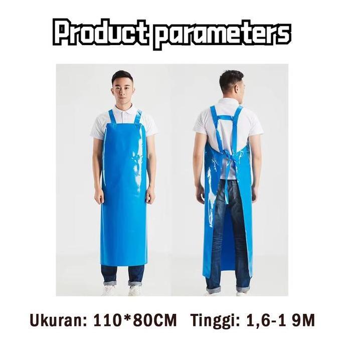 Celemek Uniseks Anti Air Dan Minyak Celemek Waterproof Celemek Panjang Anti Air Celemek TPU Waterpro