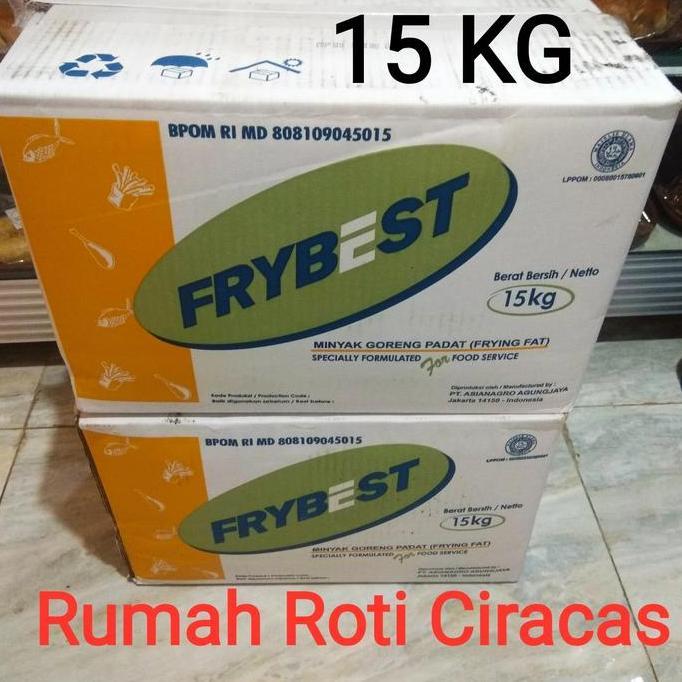 Grosir Fry Best Dus 15 Kg Minyak Goreng Padat 15Kg Frybest Beku Donut Best