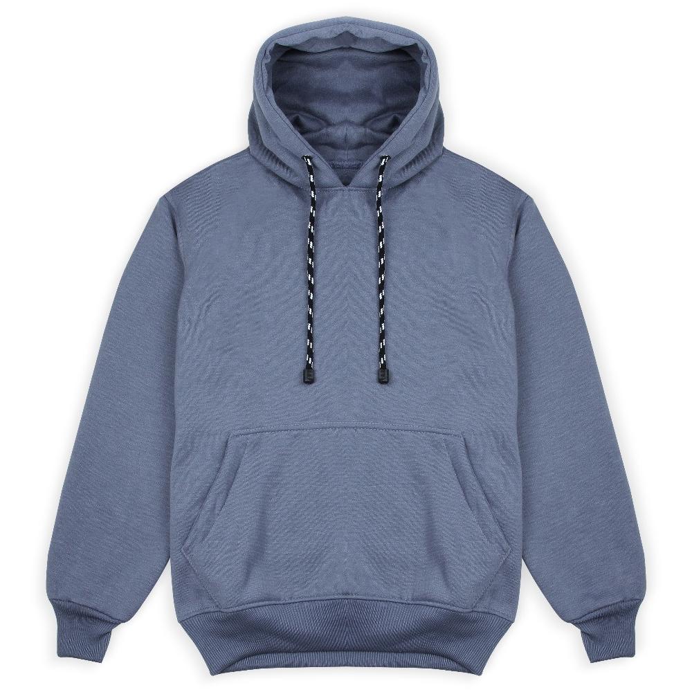Cuci Gudang Quadrant Hoodie Pria Hitam Polos Original