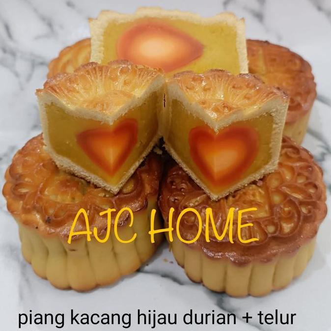 NEW MOONCAKE LIAN FAT DURIAN TELUR ASIN ISI 4 | MOON CAKE LIAN FAT DUREN ORI
